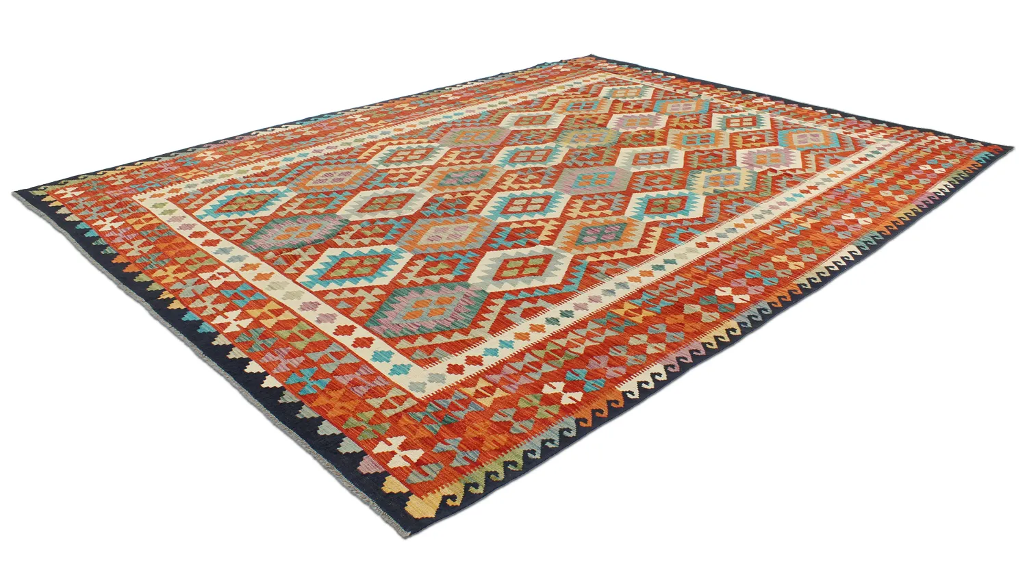 Orientalsk kelimteppe 342 x 261 cm