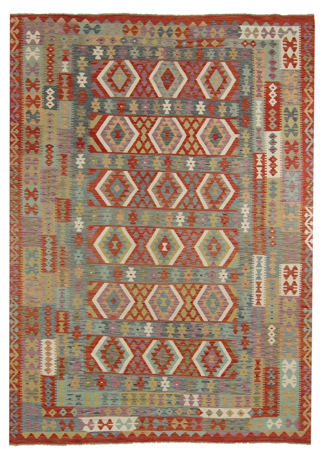 Orientalsk kelimteppe 344 x 246 cm