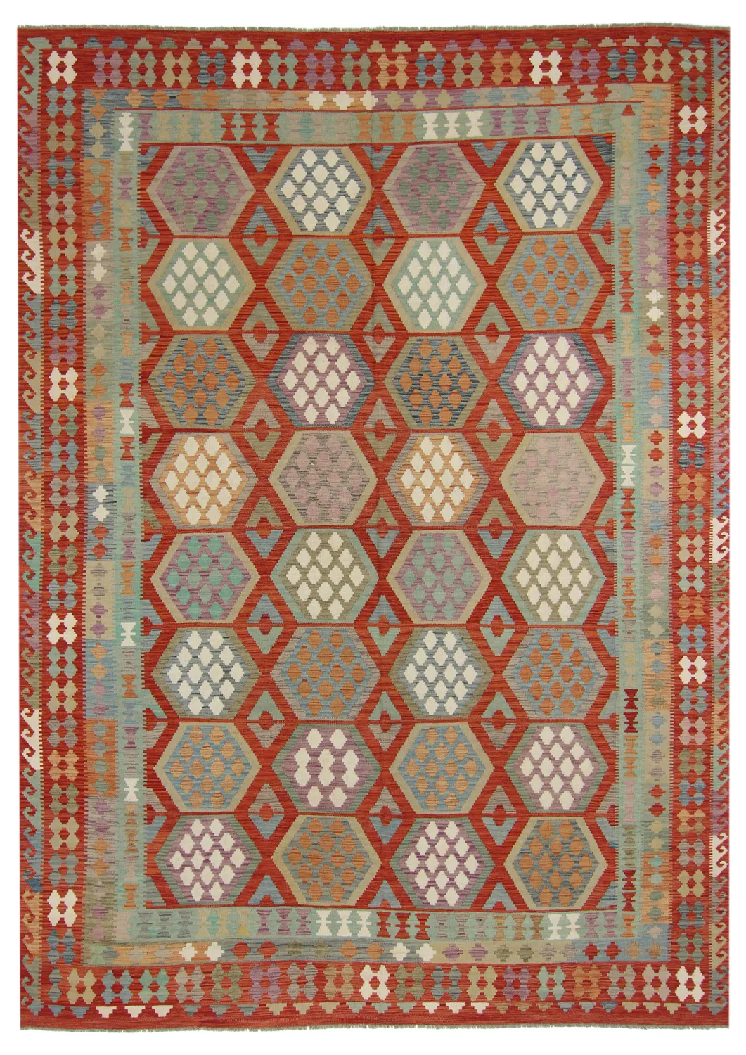 Orientalsk kelimteppe 353 x 253 cm