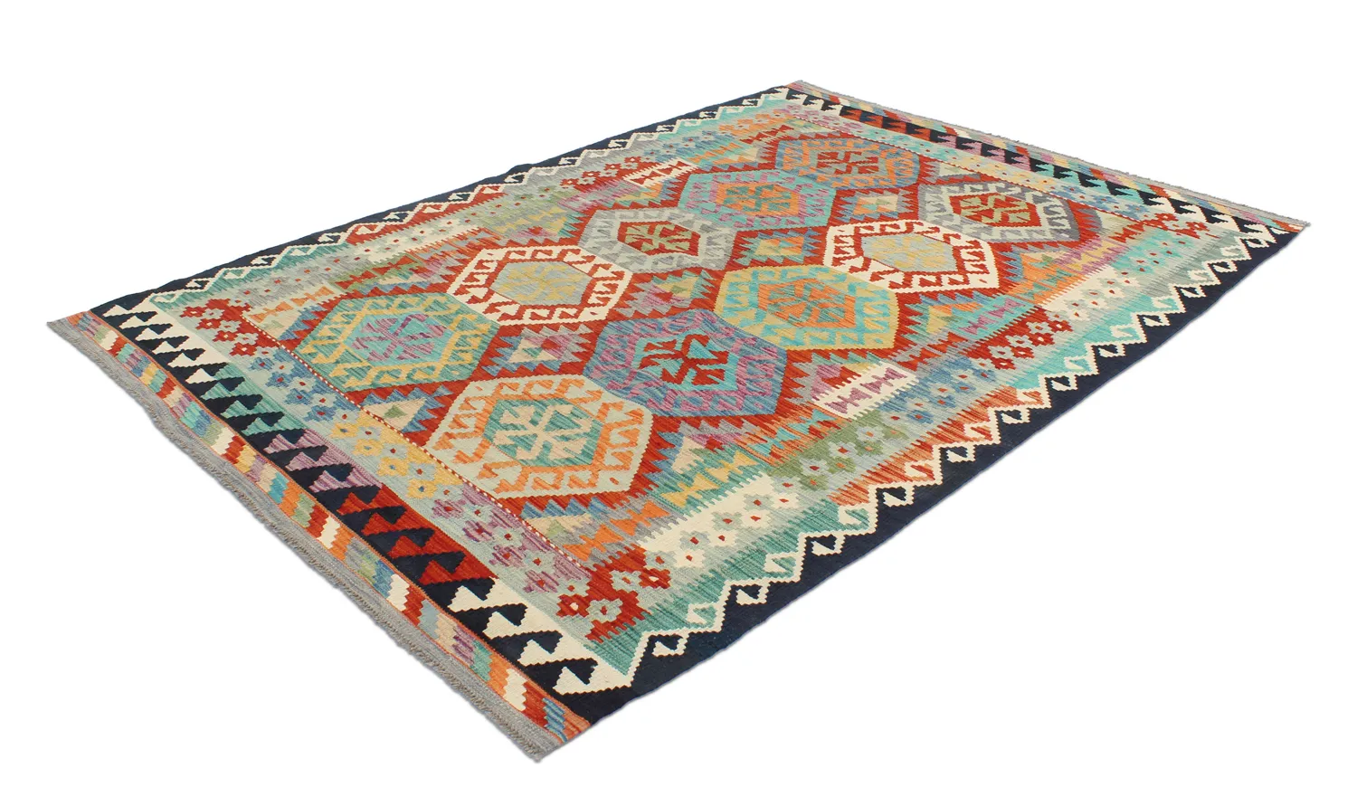 Orientalsk kelimteppe 240 x 169 cm