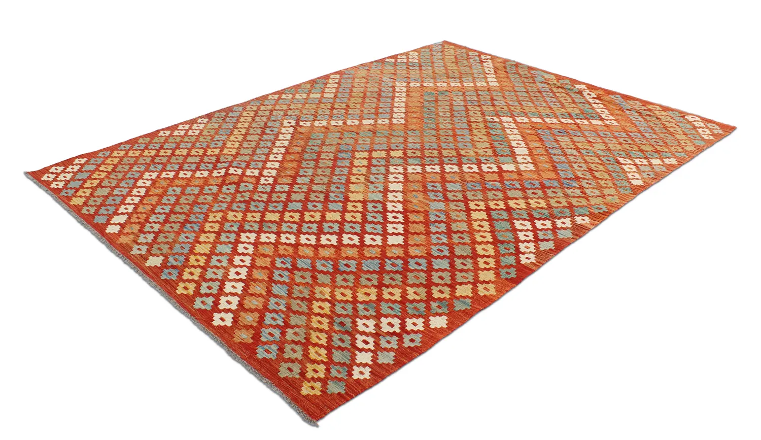 Orientalsk kelimteppe 245 x 179 cm