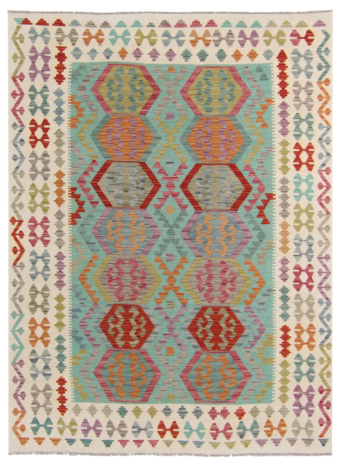 Orientalsk kelimteppe 231 x 176 cm