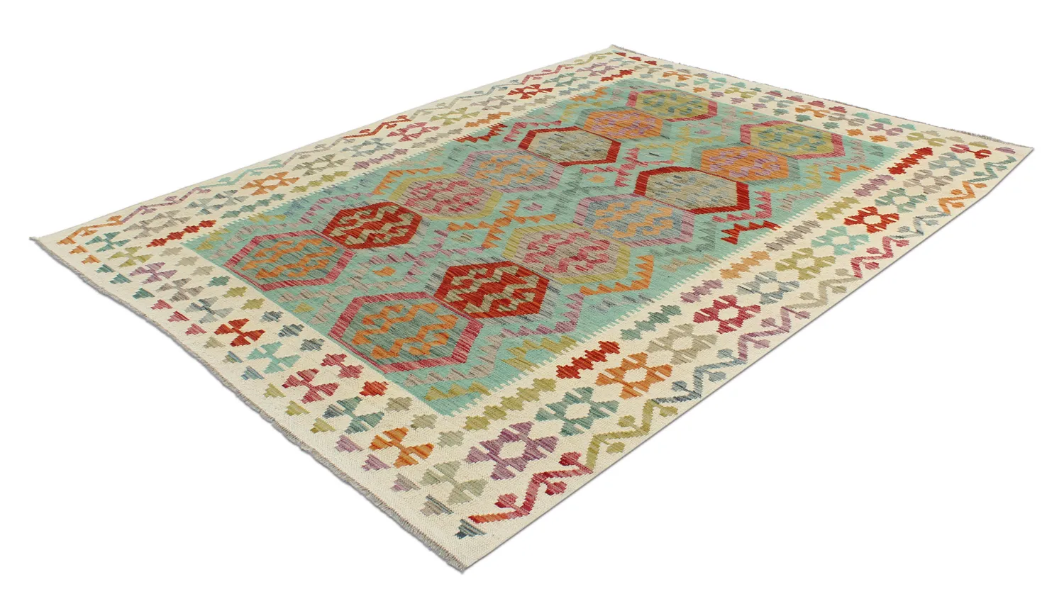 Orientalsk kelimteppe 231 x 176 cm