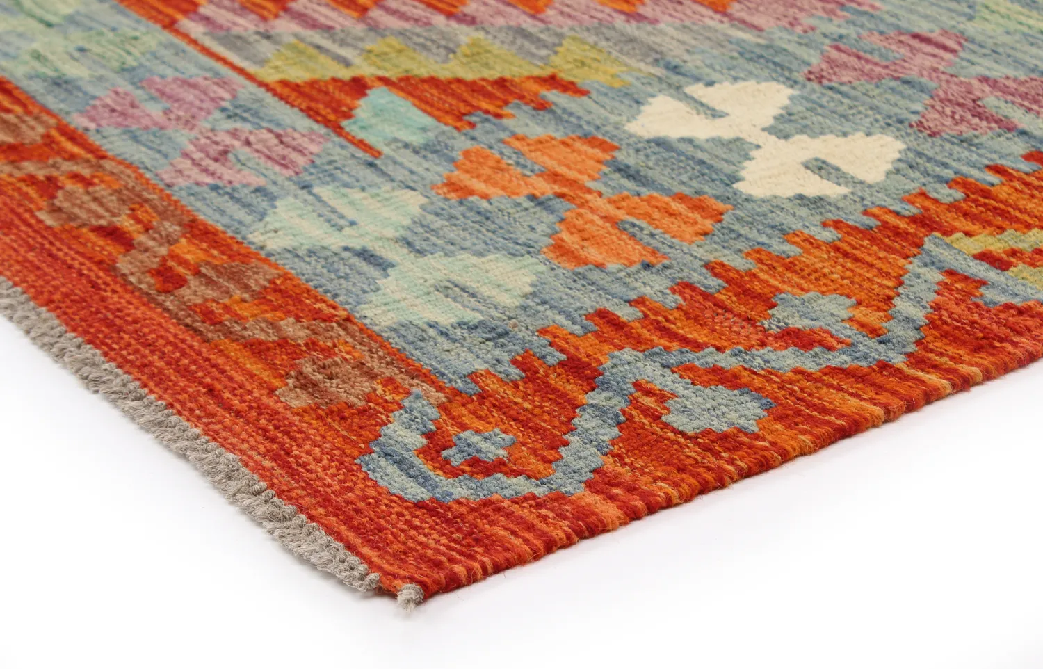 Orientalsk kelimteppe 198 x 155 cm
