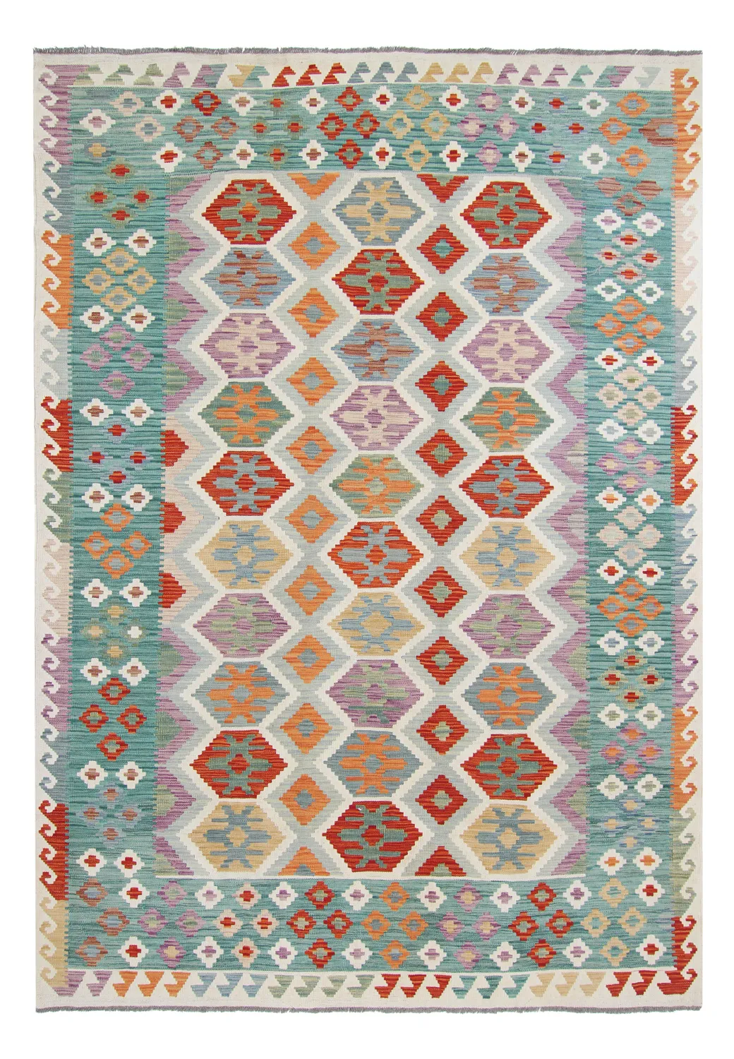 Orientalsk kelimteppe 287 x 203 cm