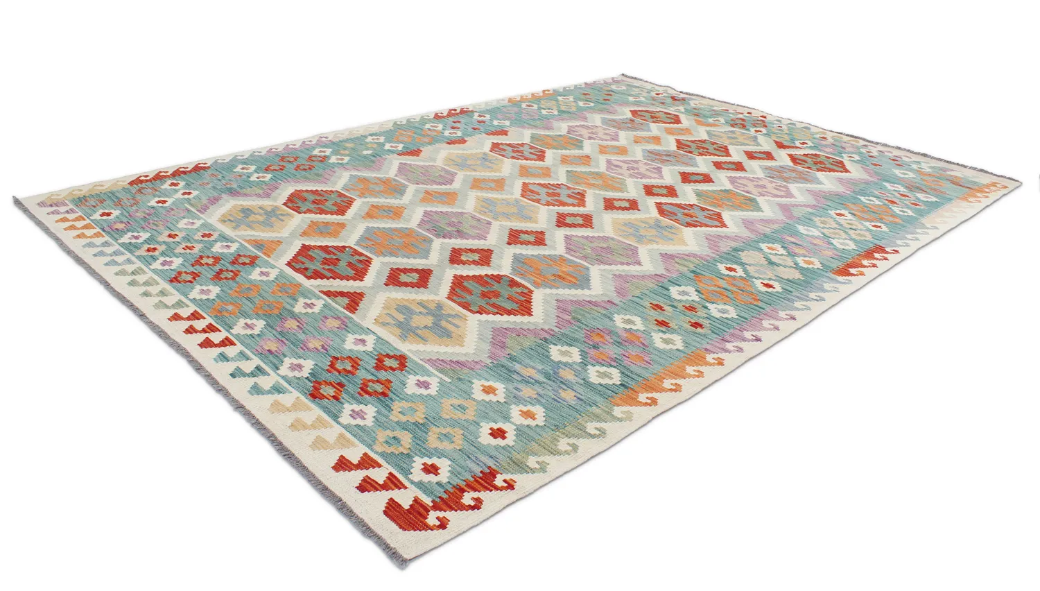 Orientalsk kelimteppe 287 x 203 cm