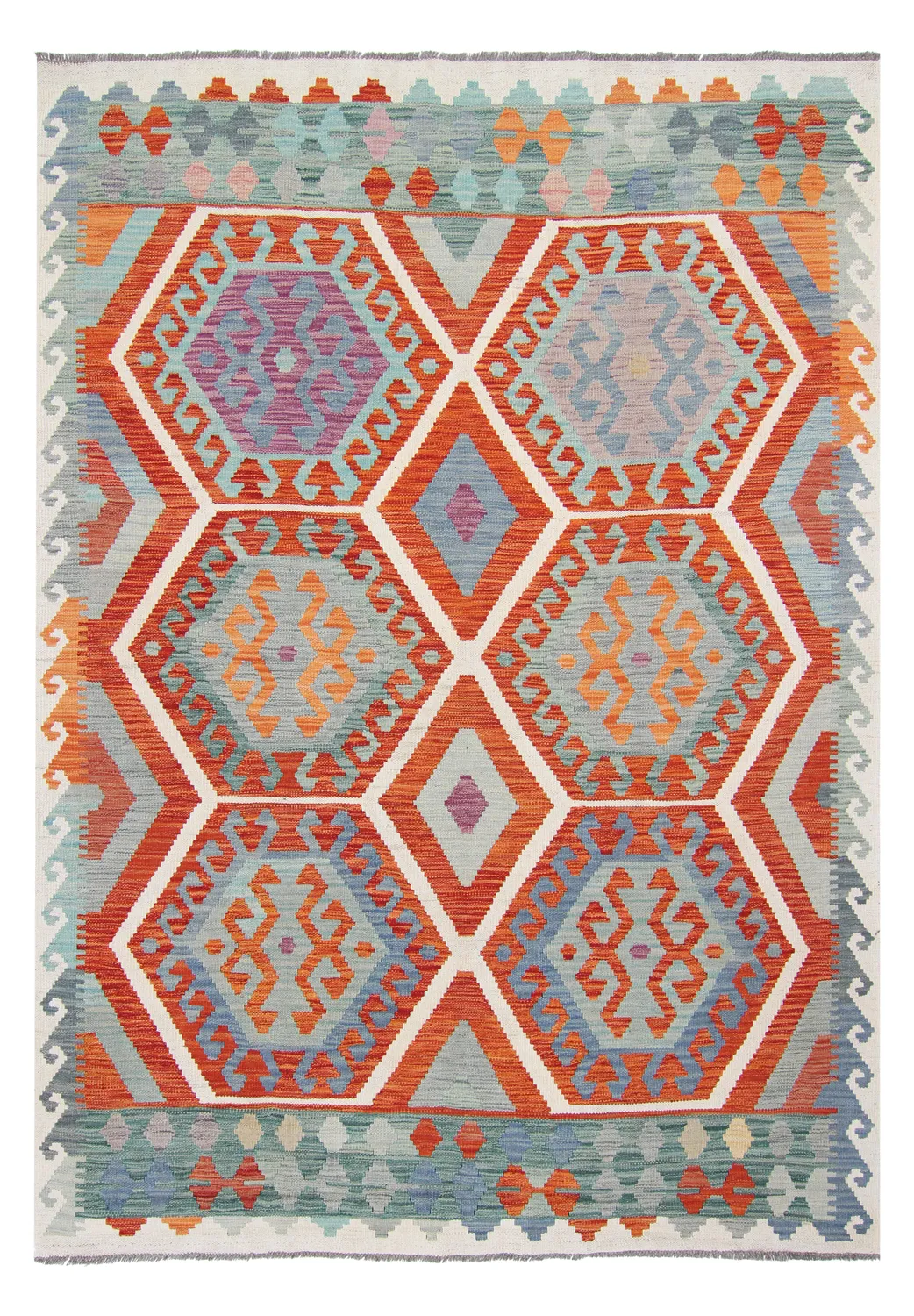 Orientalsk kelimteppe 235 x 172 cm