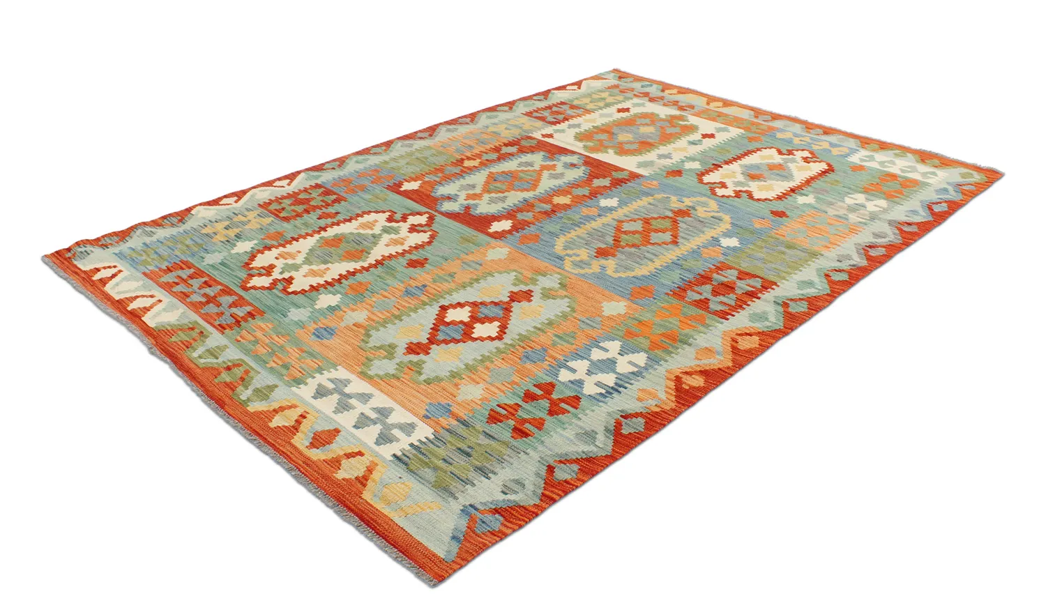 Orientalsk kelimteppe 241 x 167 cm