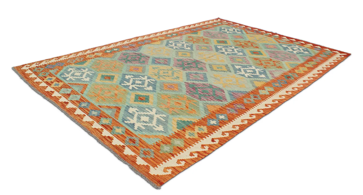 Orientalsk kelimteppe 251 x 173 cm