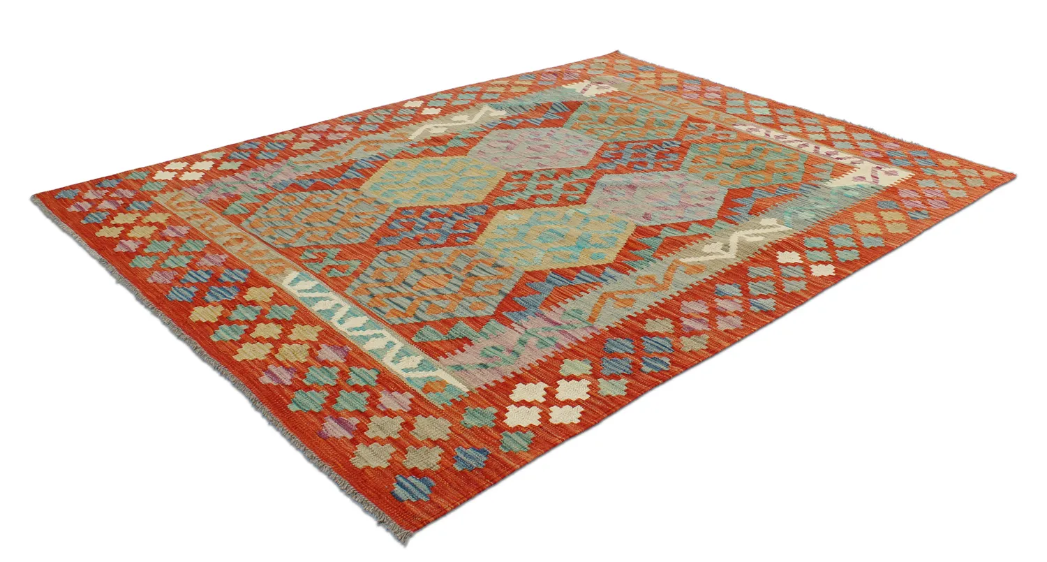 Orientalsk kelimteppe 200 x 151 cm