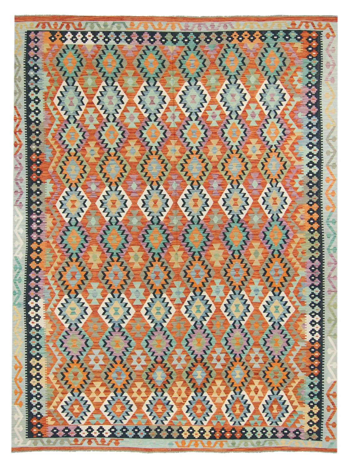 Orientalsk kelimteppe 345 x 262 cm