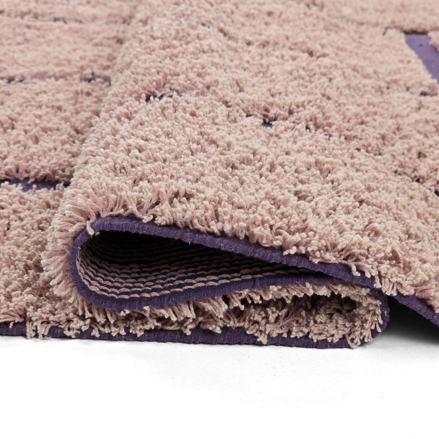 Ryetepper - Lindley Natural Cotton Shaggy (rosa/lilla)