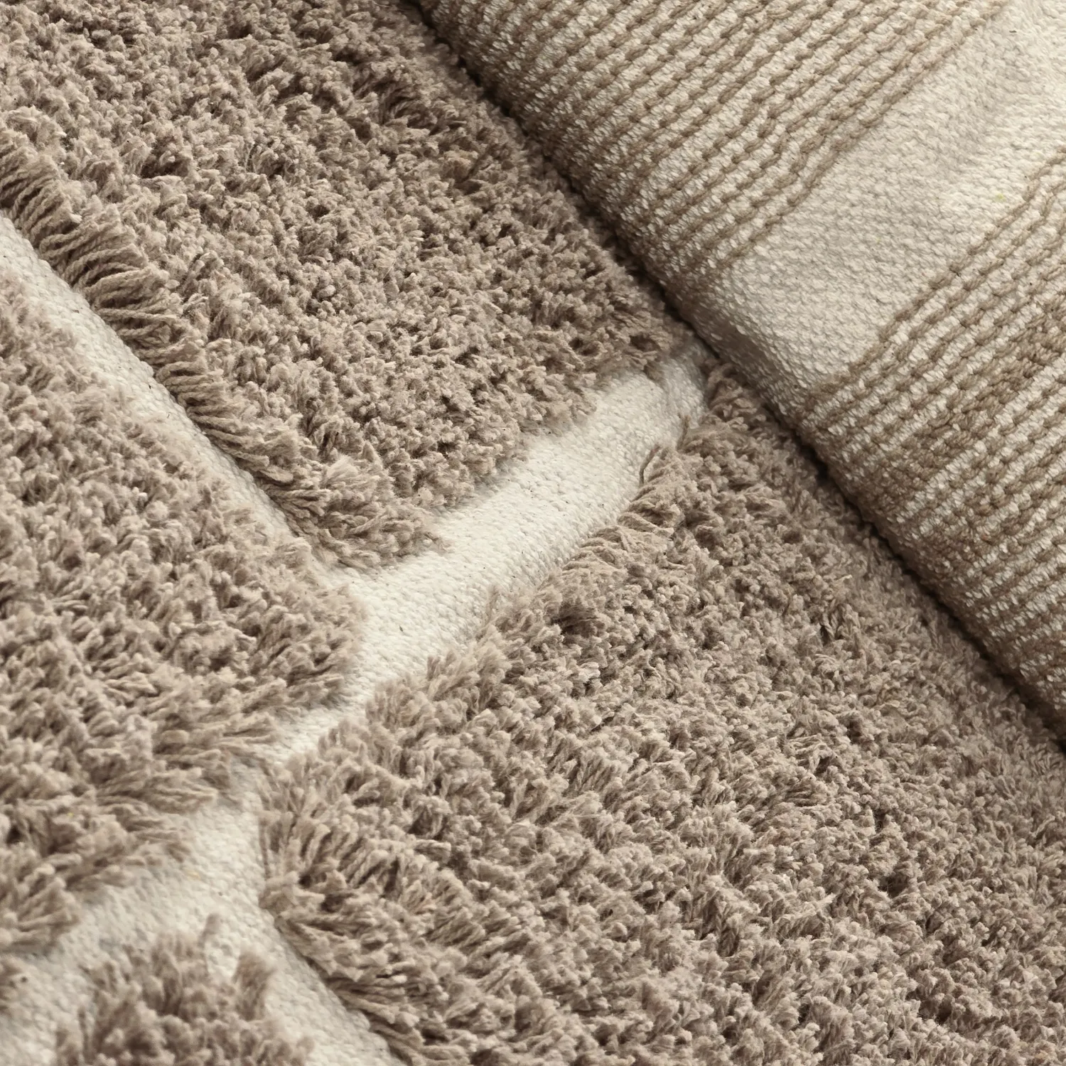 Ryetepper - Lindley Natural Cotton Shaggy (taupe/grå)