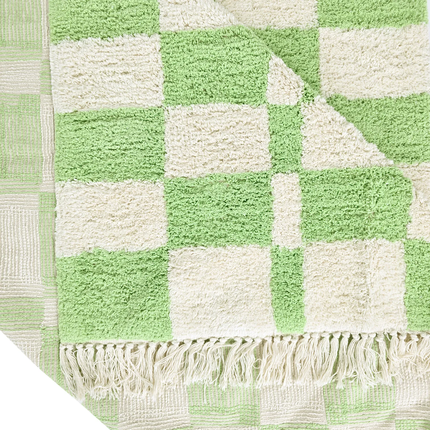 Ryetepper - Maranello Natural Cotton Shaggy (grønn)
