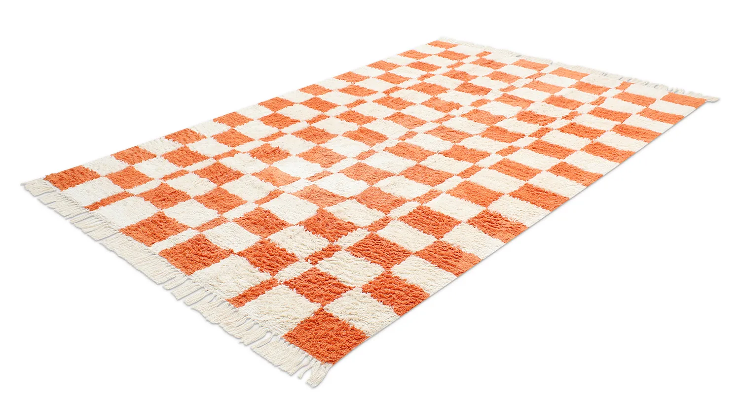 Ryetepper - Maranello Natural Cotton Shaggy (oransje)