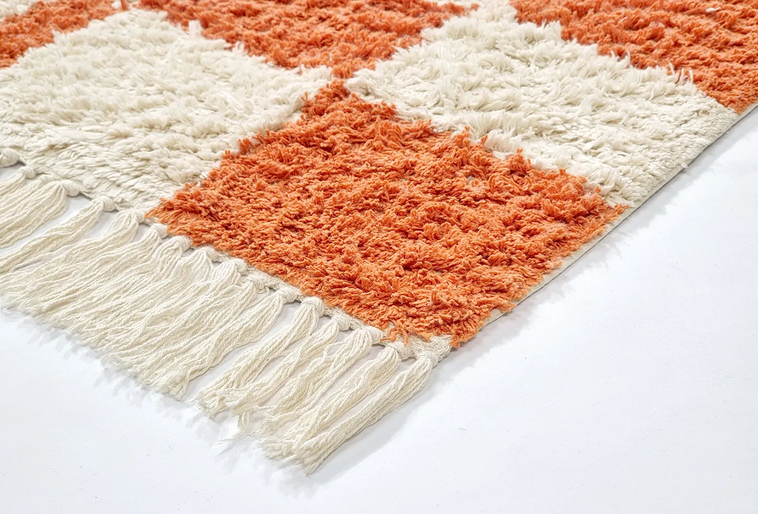Ryetepper - Maranello Natural Cotton Shaggy (oransje)