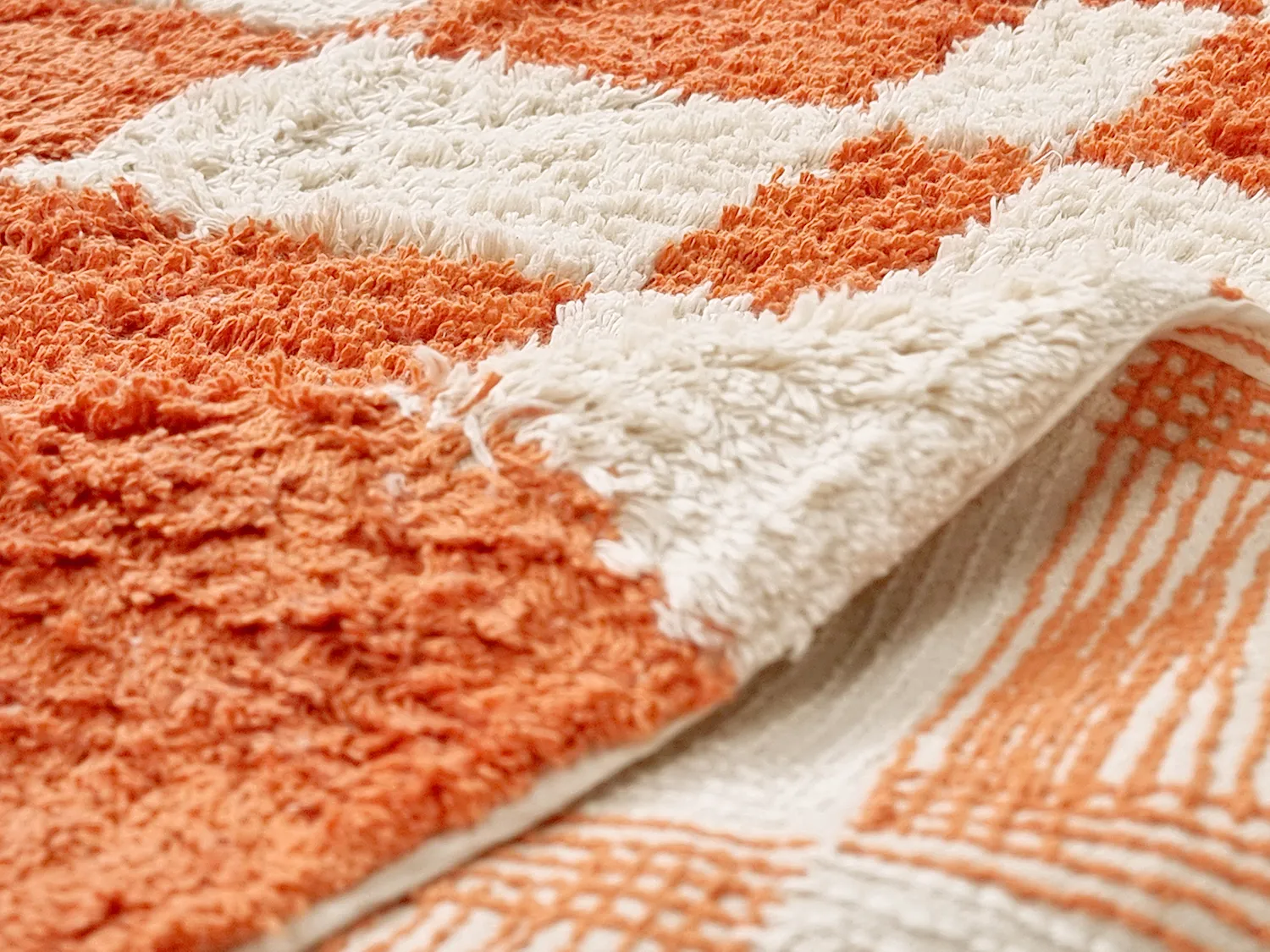 Ryetepper - Maranello Natural Cotton Shaggy (oransje)