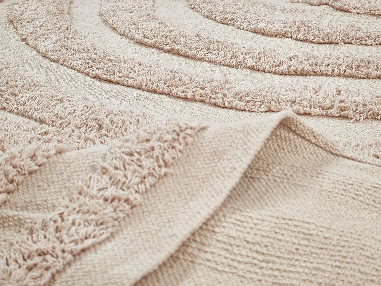 Ryetepper - Margo Natural Cotton Shaggy (beige)