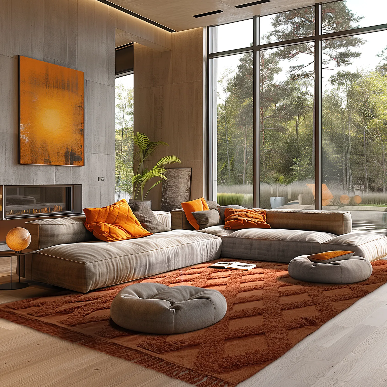 Ryetepper - Pamplona Natural Cotton Shaggy (terracotta)