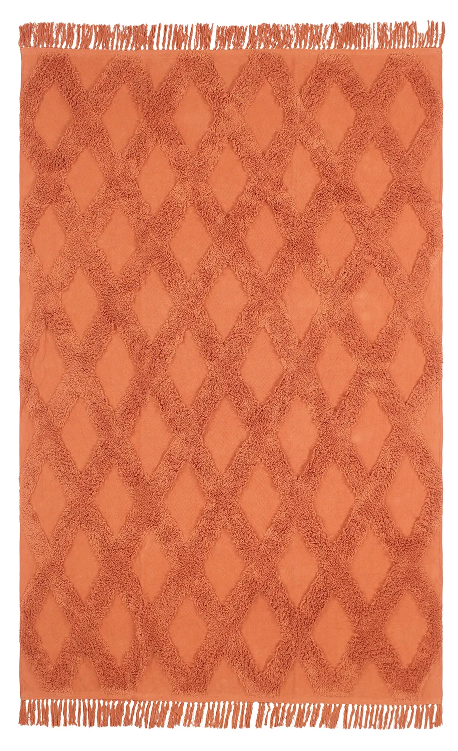 Ryetepper - Pamplona Natural Cotton Shaggy (terracotta)