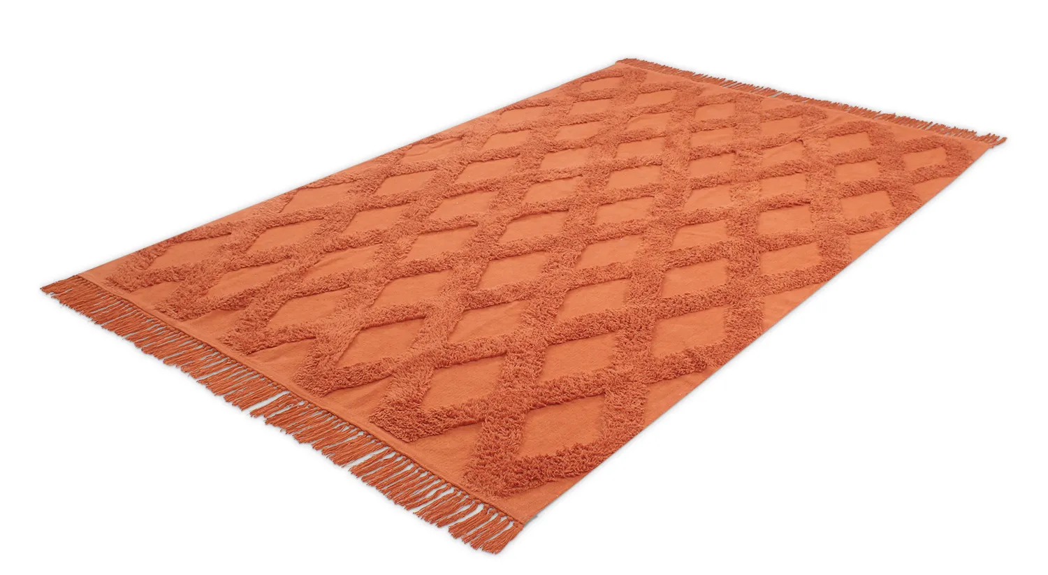 Ryetepper - Pamplona Natural Cotton Shaggy (terracotta)