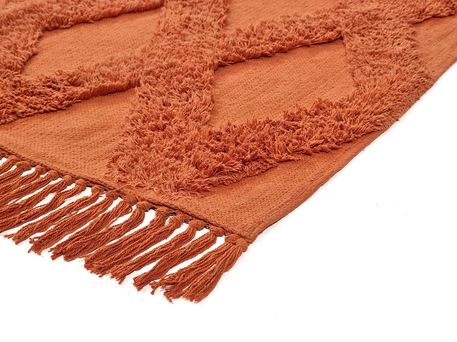 Ryetepper - Pamplona Natural Cotton Shaggy (terracotta)