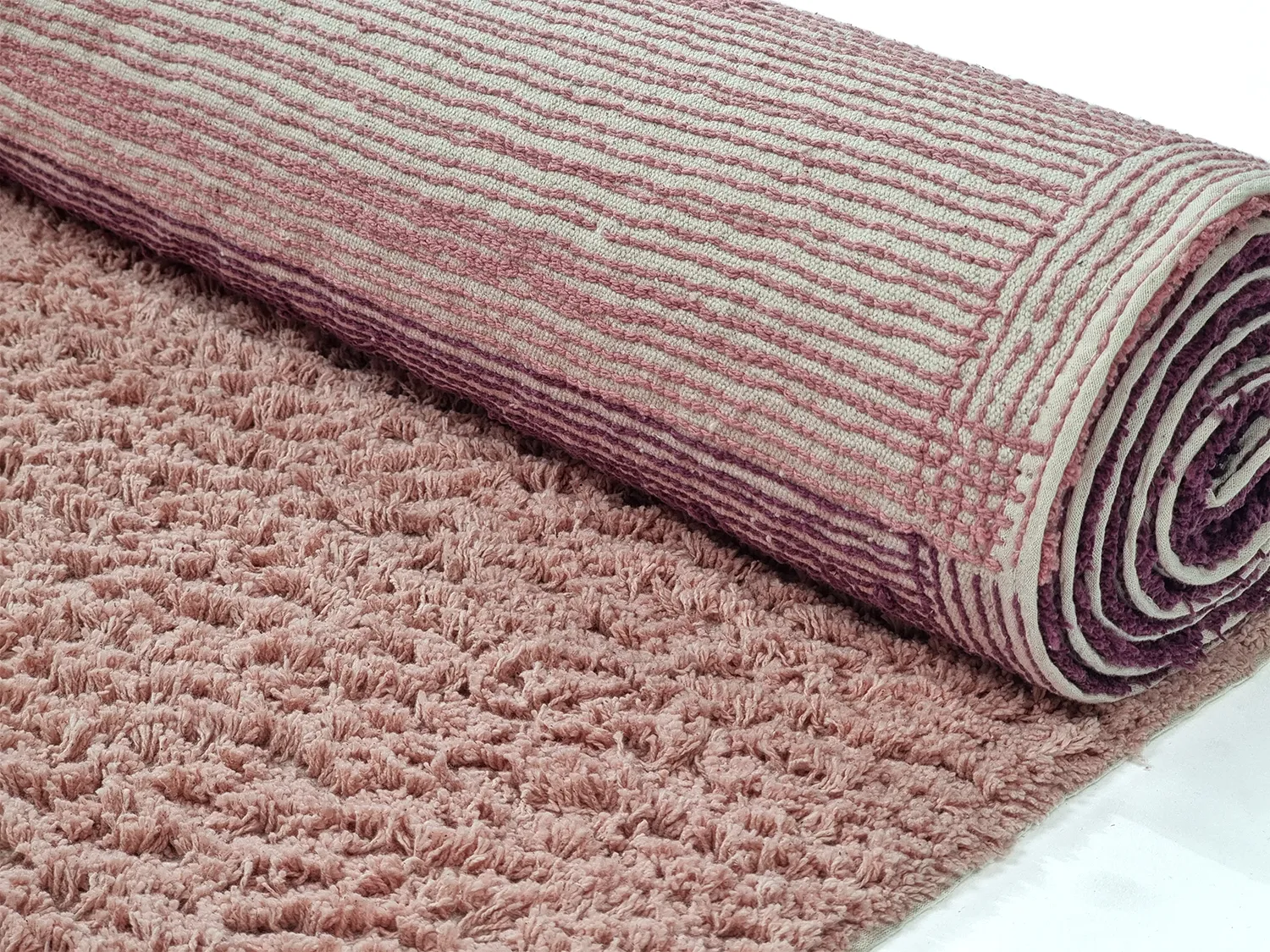 Ryetepper - Pione Natural Cotton Shaggy (rosa)