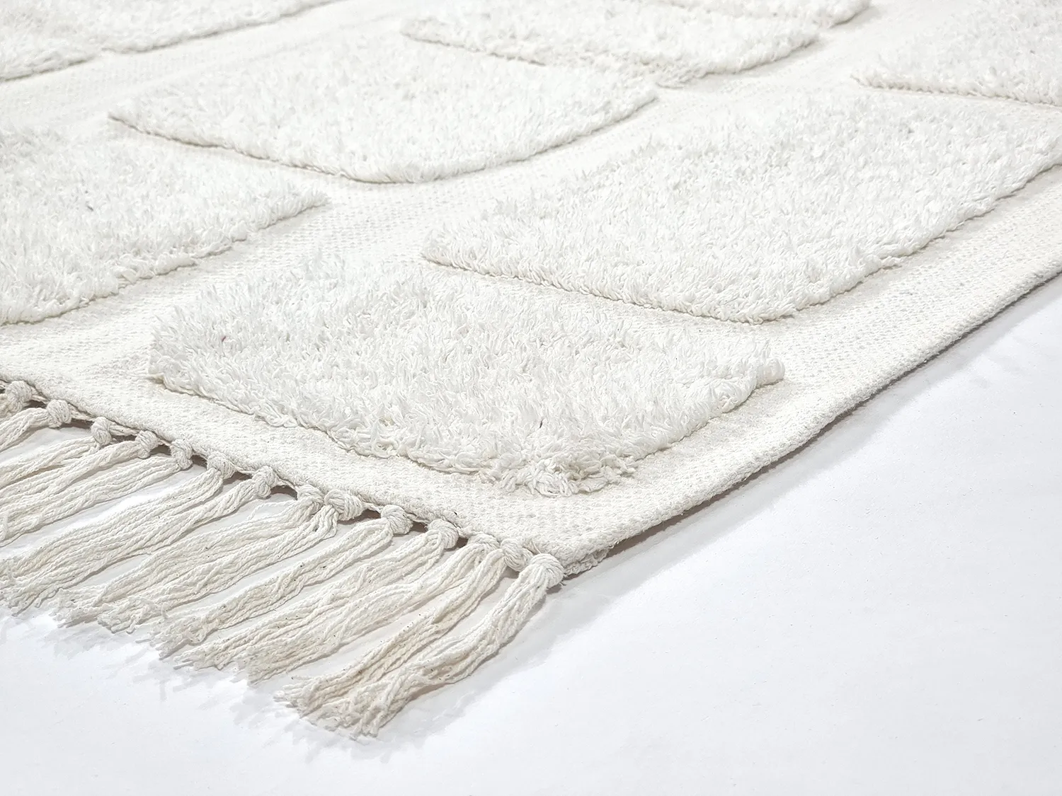 Ryetepper - Salem Natural Cotton Shaggy (offwhite)