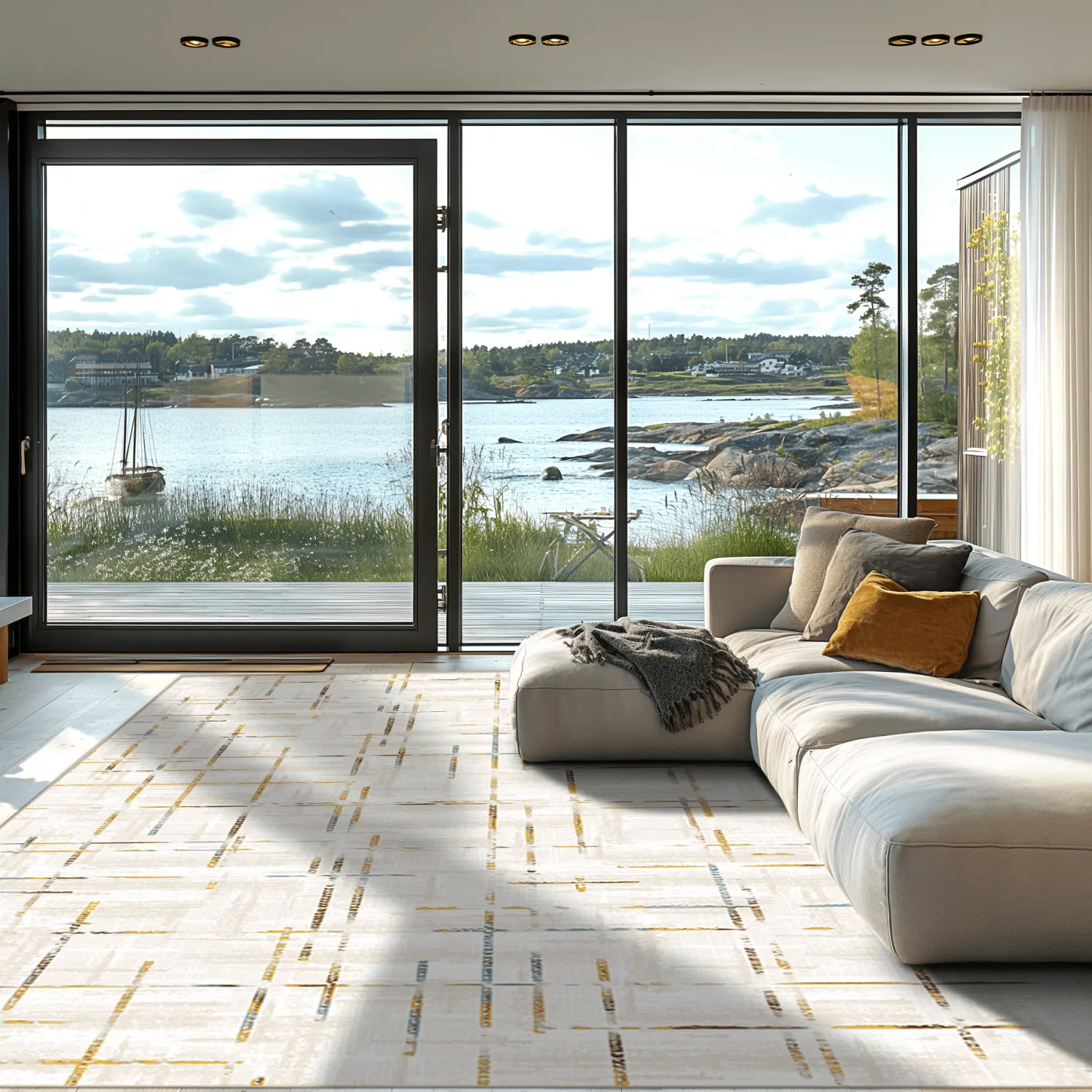 Wilton-teppe - Selcuk (beige)