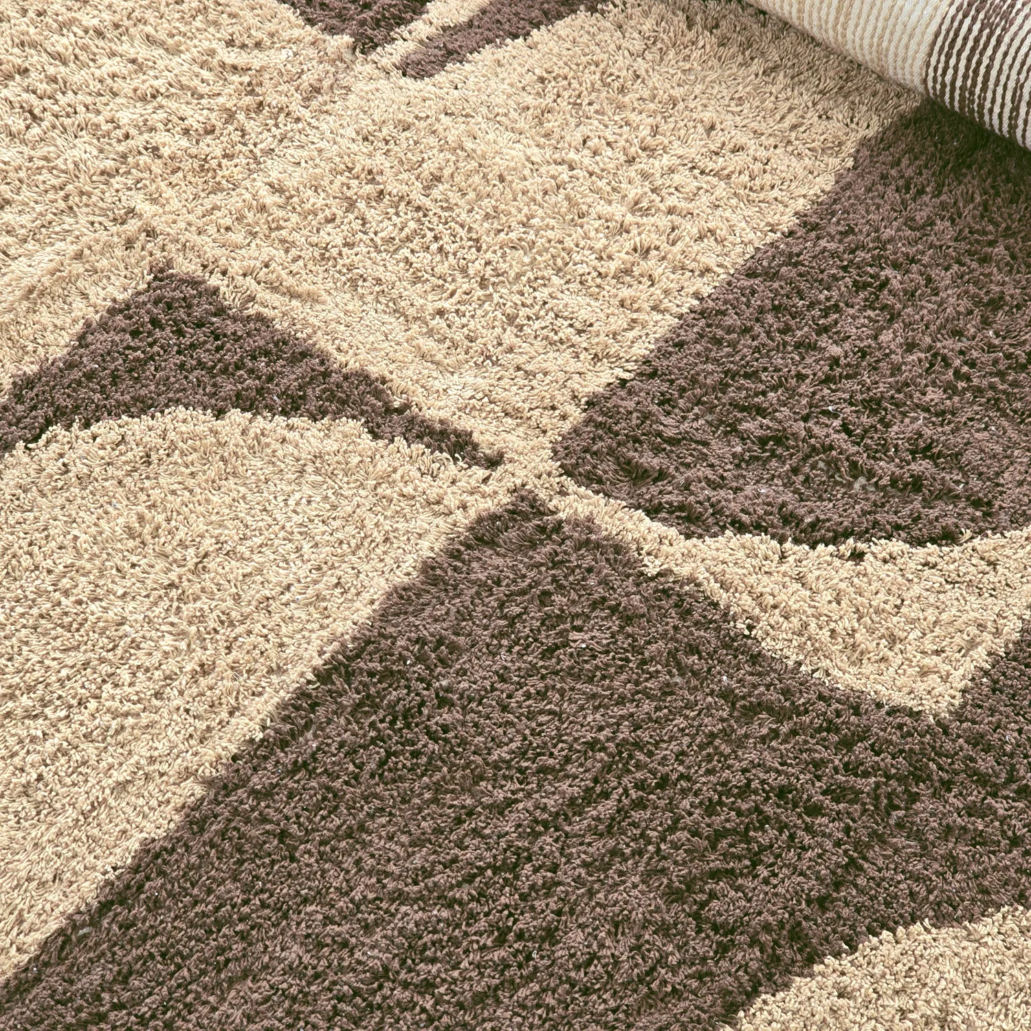 Ryetepper - Siberia Natural Cotton Shaggy (beige/brun)