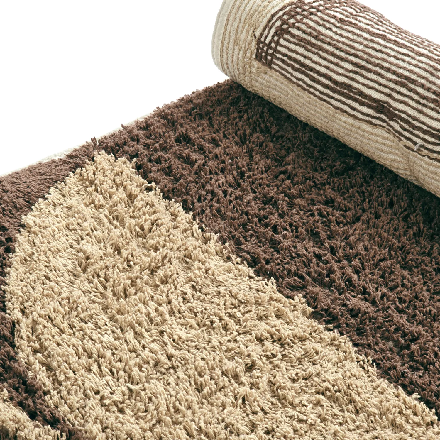 Ryetepper - Siberia Natural Cotton Shaggy (beige/brun)