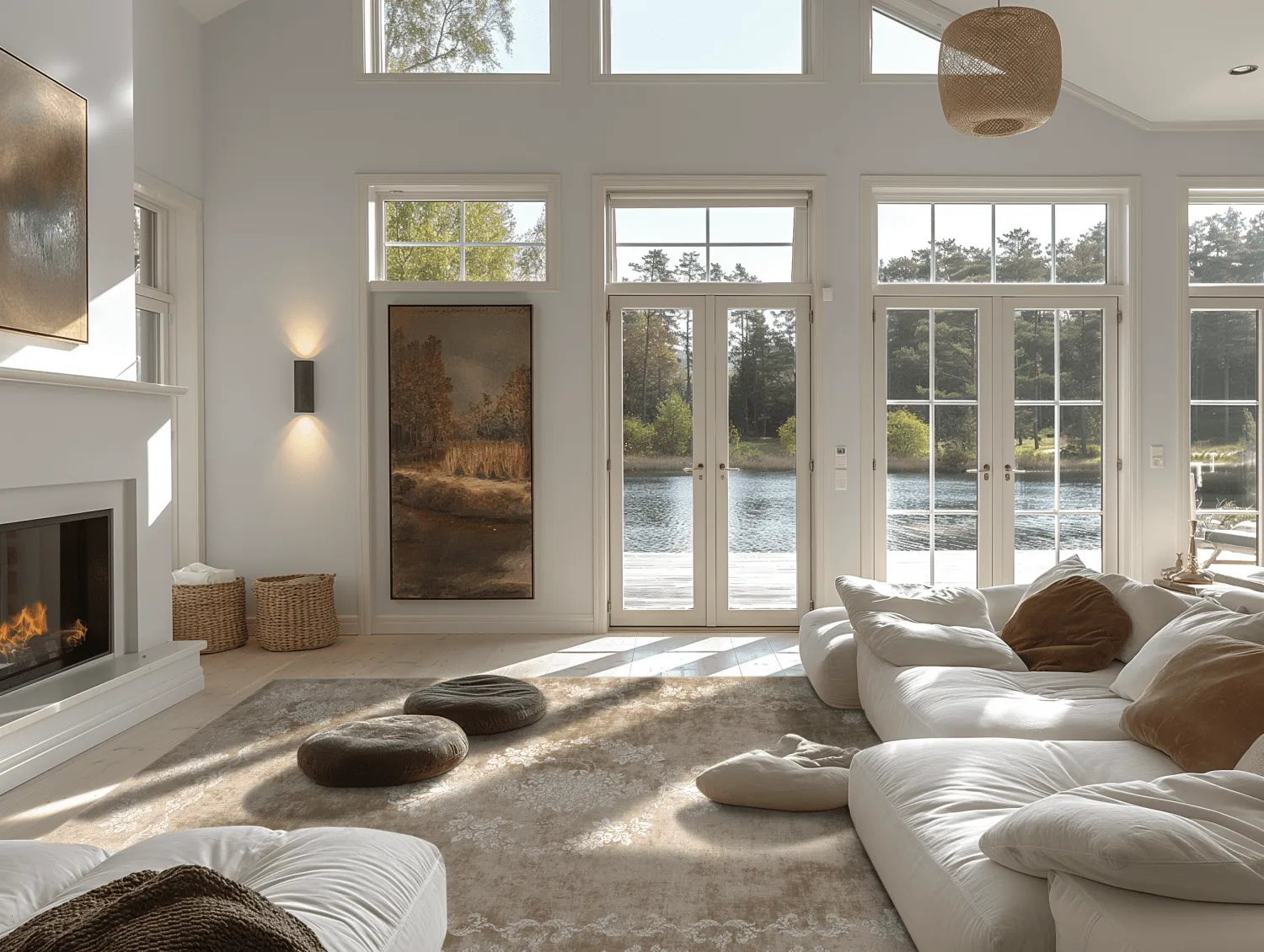 Wilton-teppe - Taknis (lys beige)
