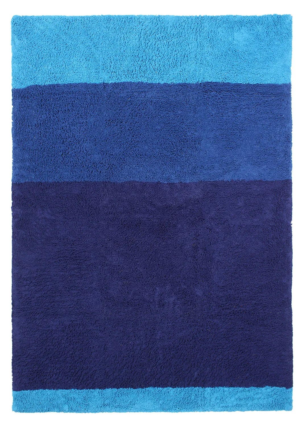 Ryetepper - Taro Natural Cotton Shaggy (blå)