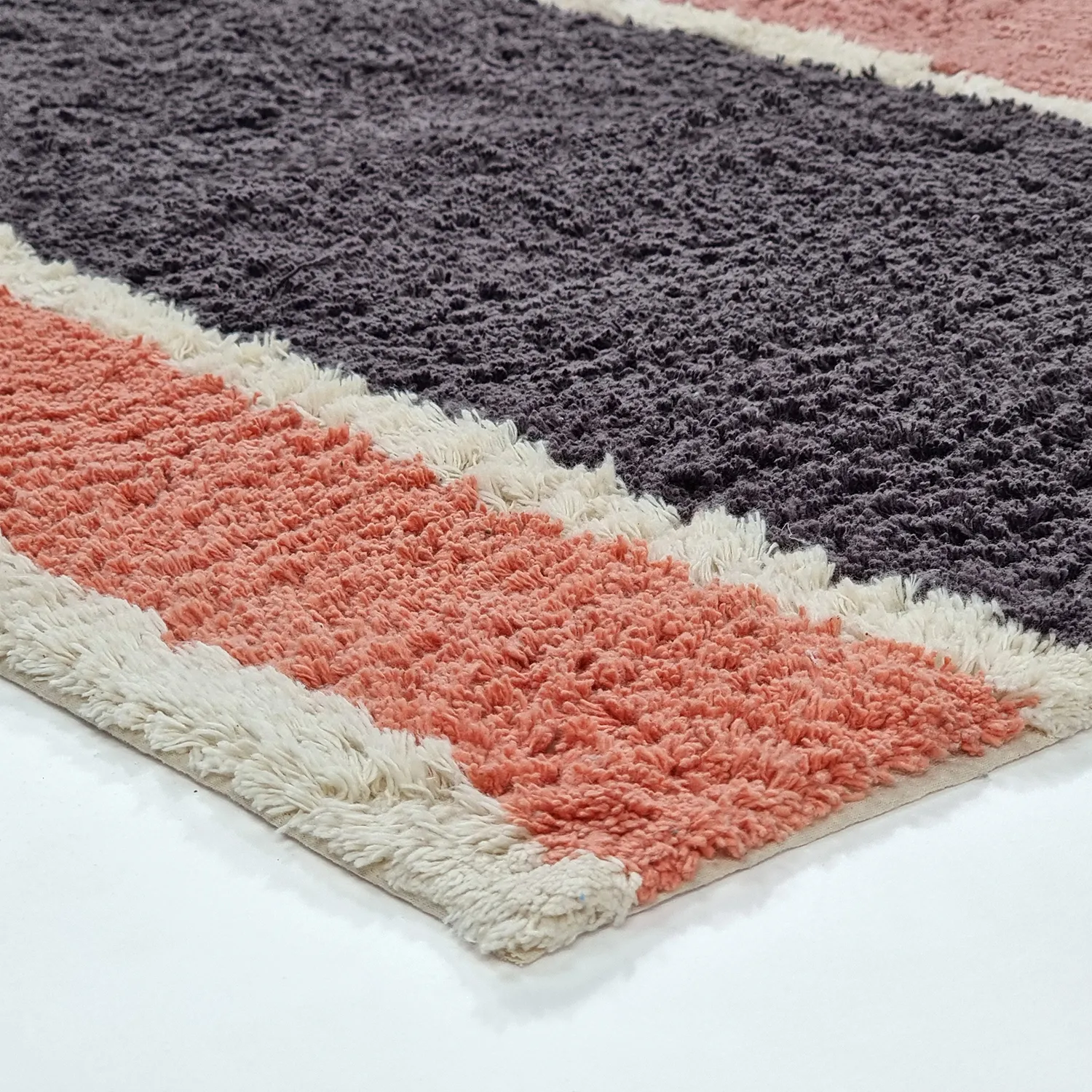 Ryetepper - Vinci Natural Cotton Shaggy (rosa)