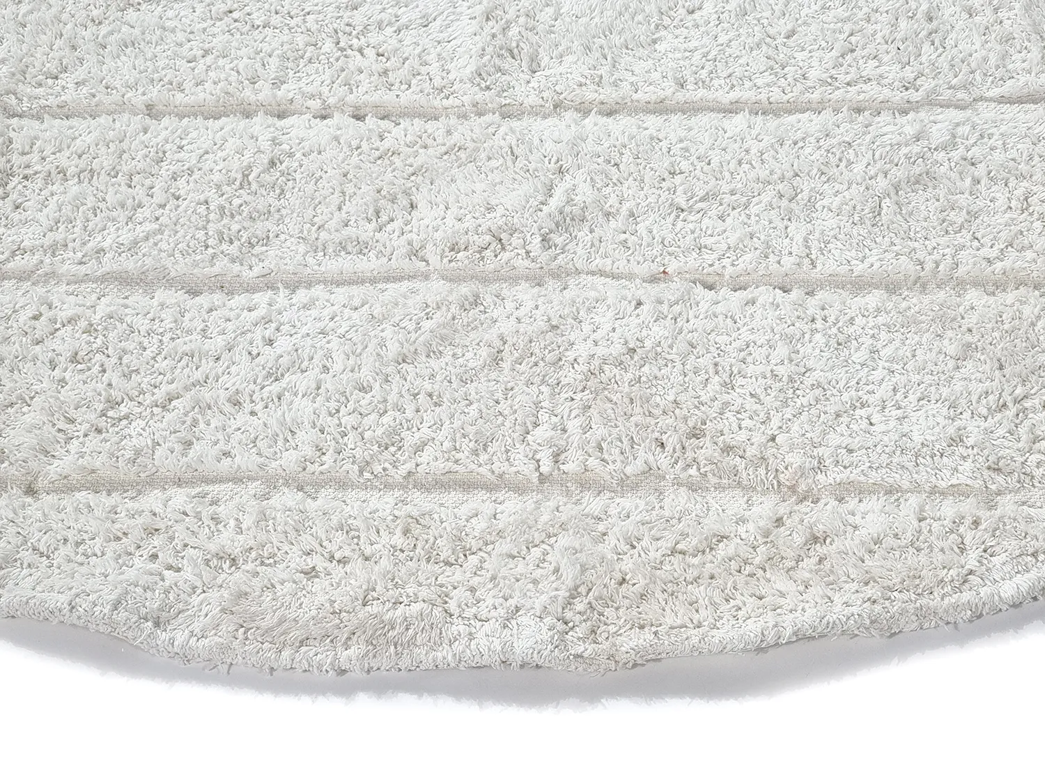 Runde tepper - Willow Natural Cotton Shaggy (offwhite)