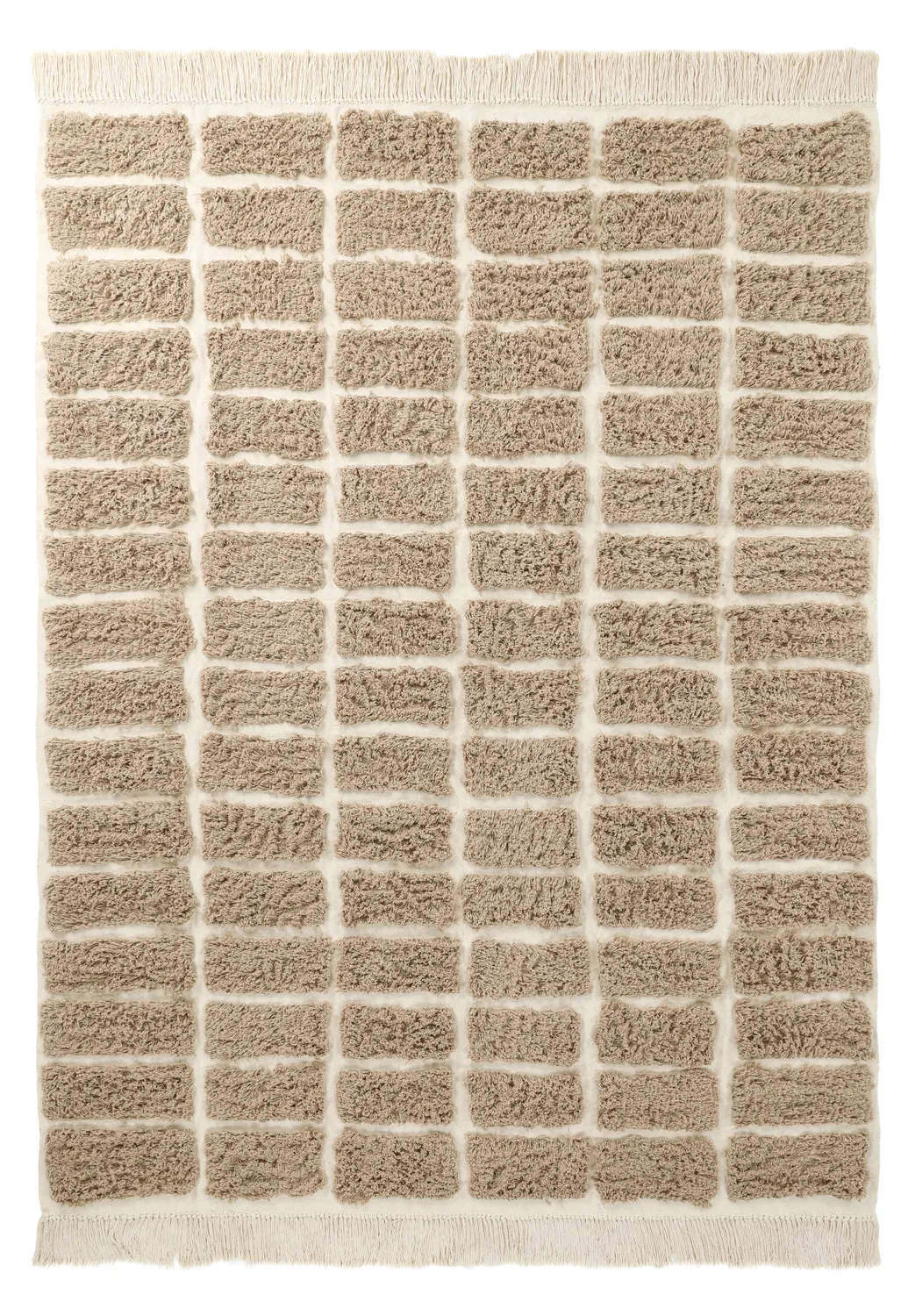 Ryetepper - Zola Natural Cotton Shaggy (beige)