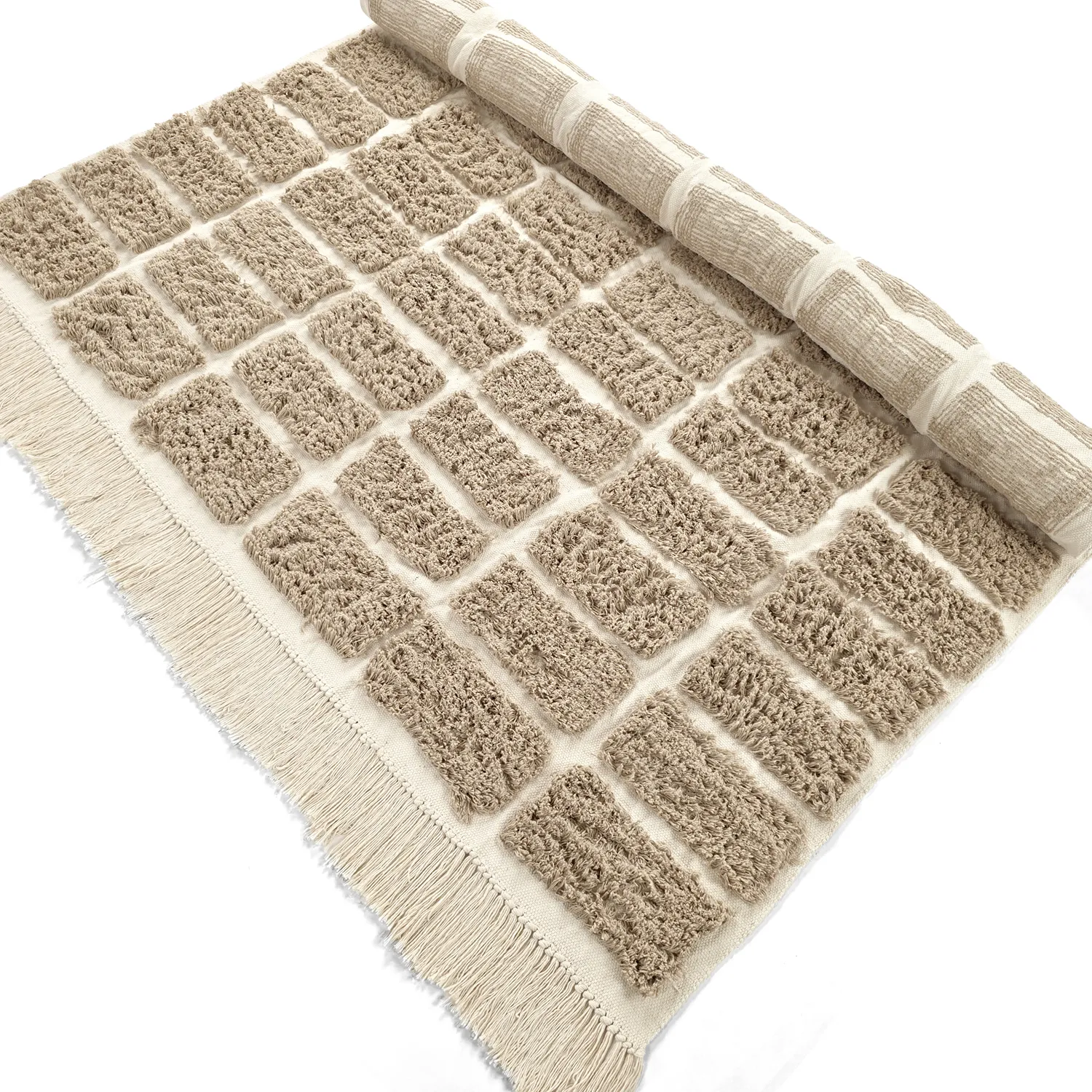 Ryetepper - Zola Natural Cotton Shaggy (beige)