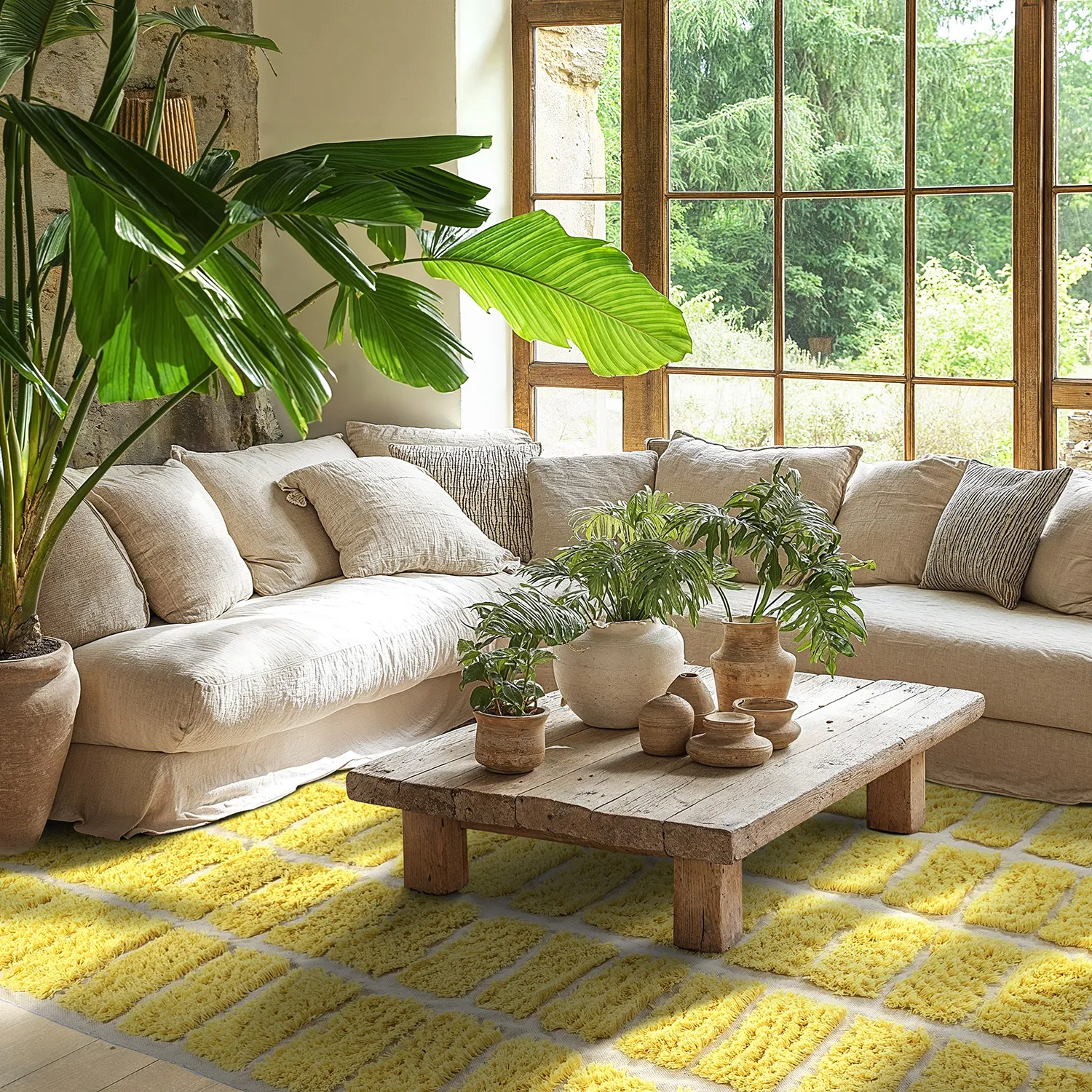 Ryetepper - Zola Natural Cotton Shaggy (gul)