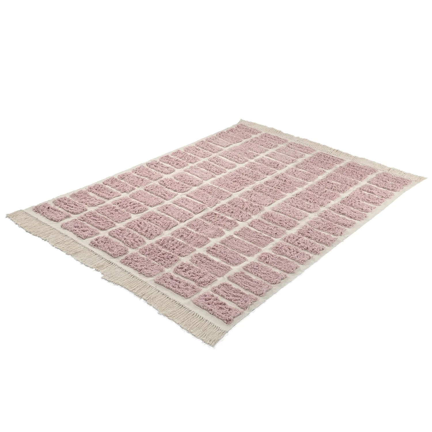 Ryetepper - Zola Natural Cotton Shaggy (rosa)