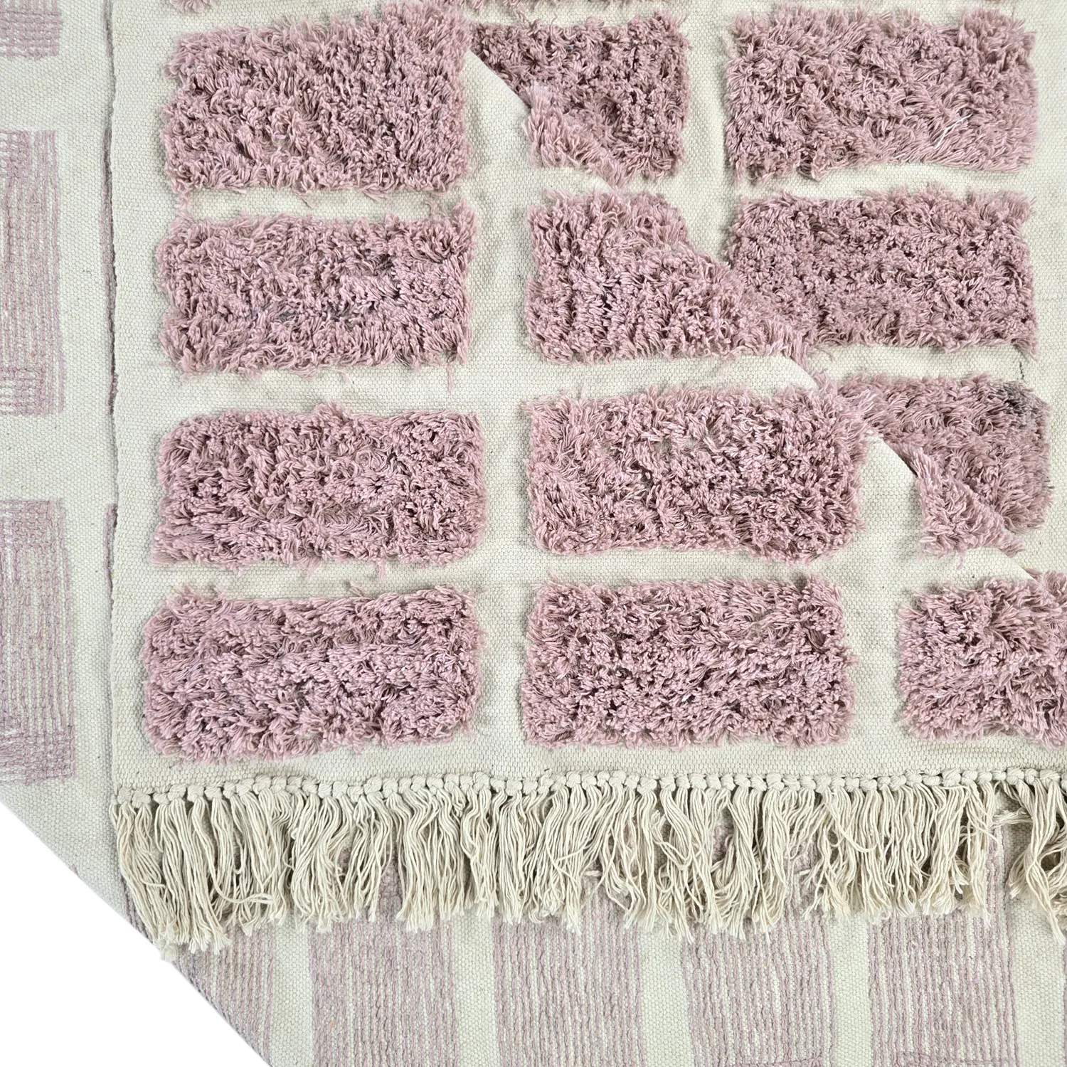 Ryetepper - Zola Natural Cotton Shaggy (rosa)
