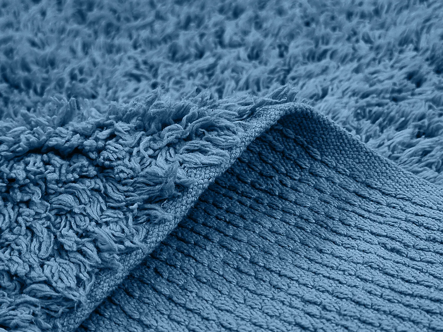 Ryetepper - Alba Natural Cotton Shaggy (blå)