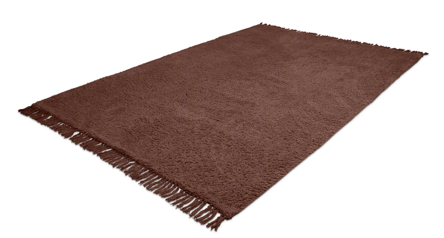 Ryetepper - Alba Natural Cotton Shaggy (brun)