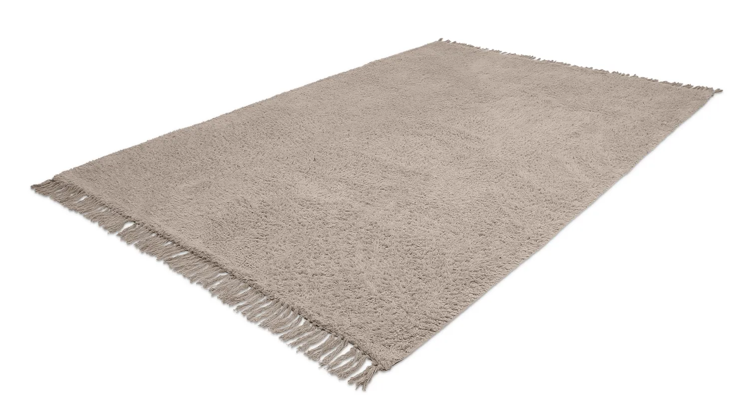 Ryetepper - Alba Natural Cotton Shaggy (taupe)