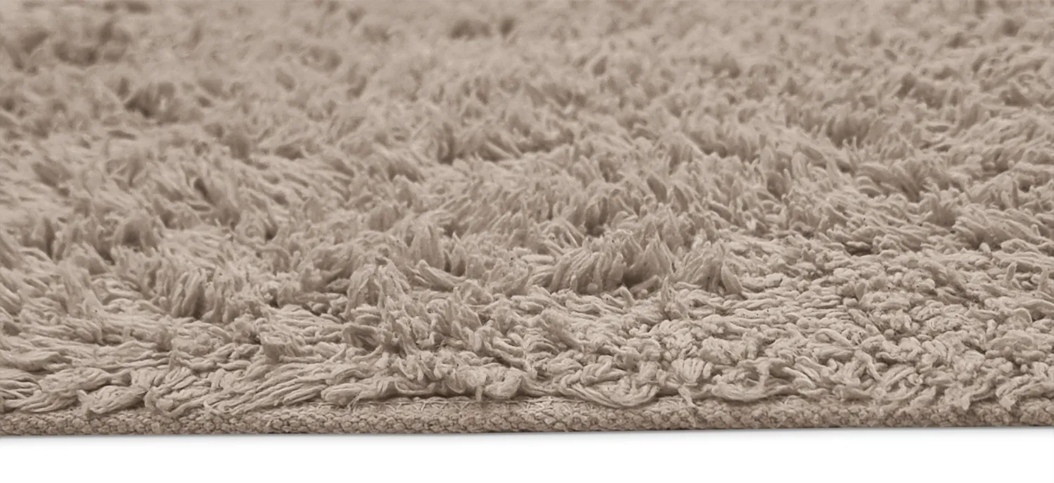 Ryetepper - Alba Natural Cotton Shaggy (taupe)
