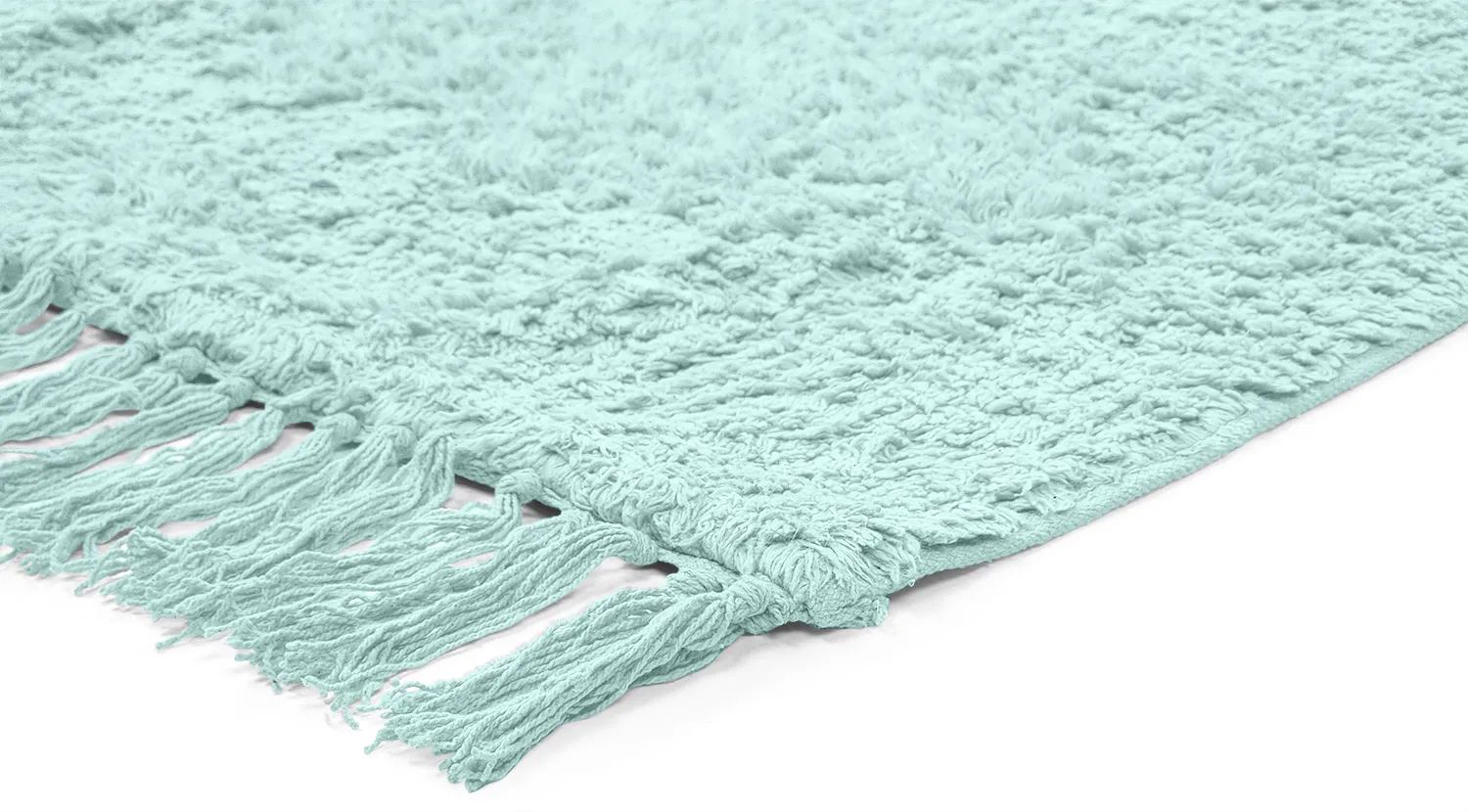 Ryetepper - Alba Natural Cotton Shaggy (turkis)