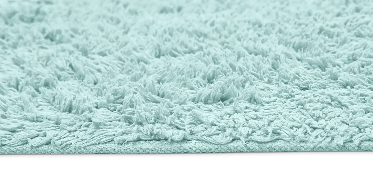 Ryetepper - Alba Natural Cotton Shaggy (turkis)