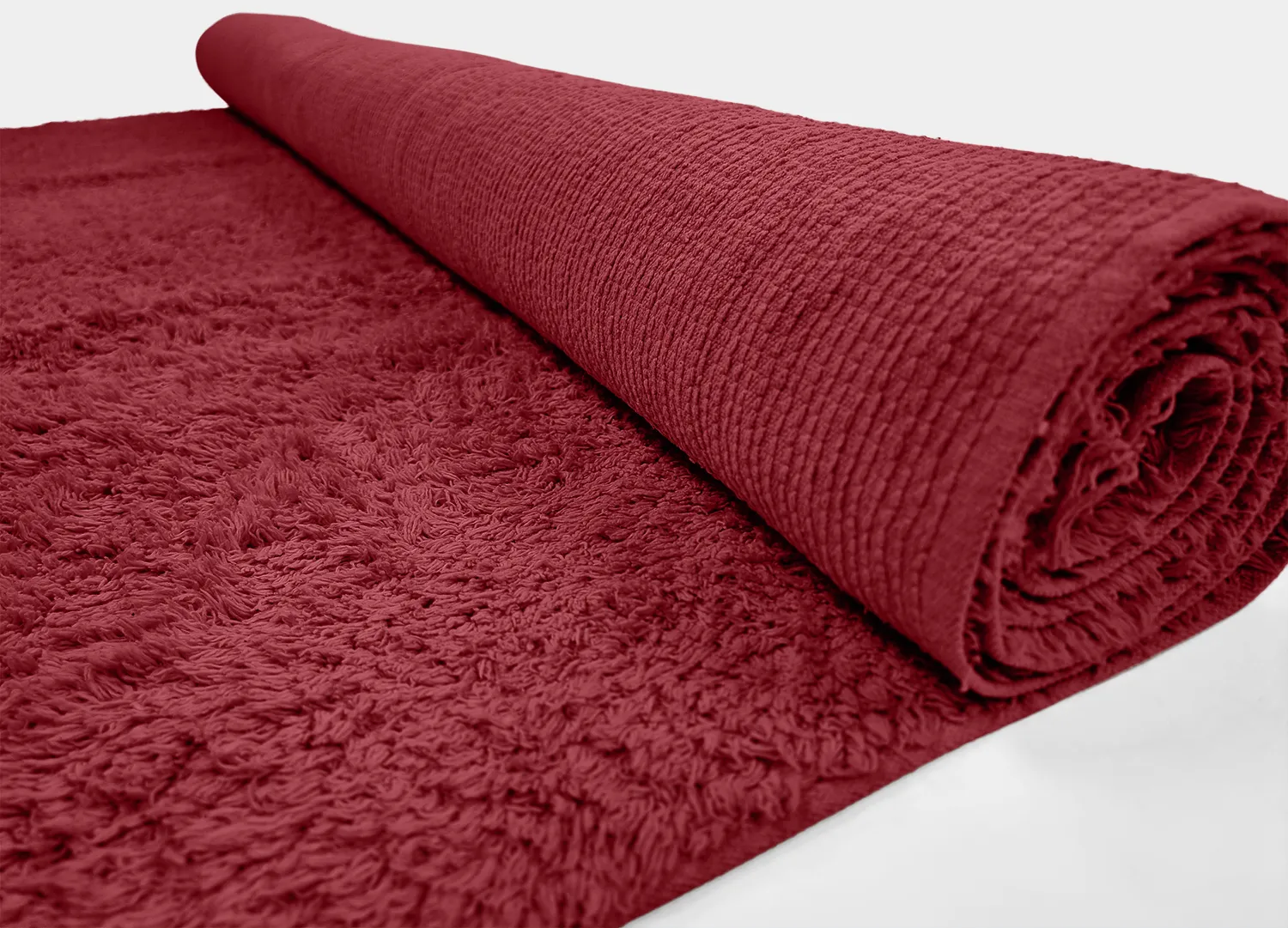Ryetepper - Alba Natural Cotton Shaggy (burgunder)