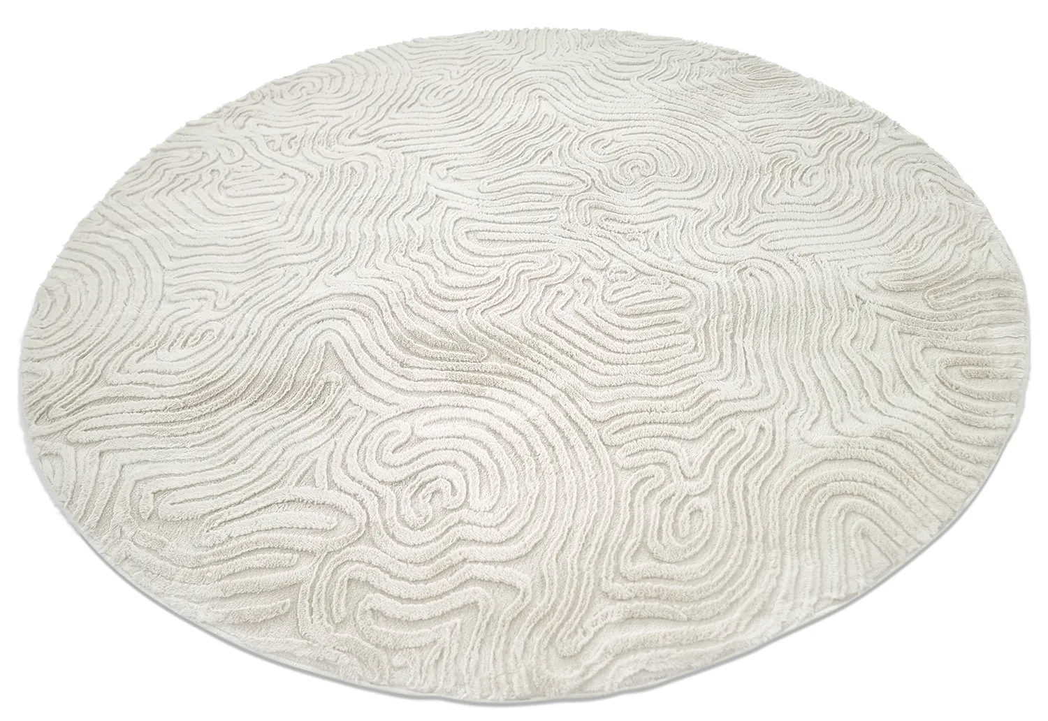 Runde tepper - Amora (offwhite)