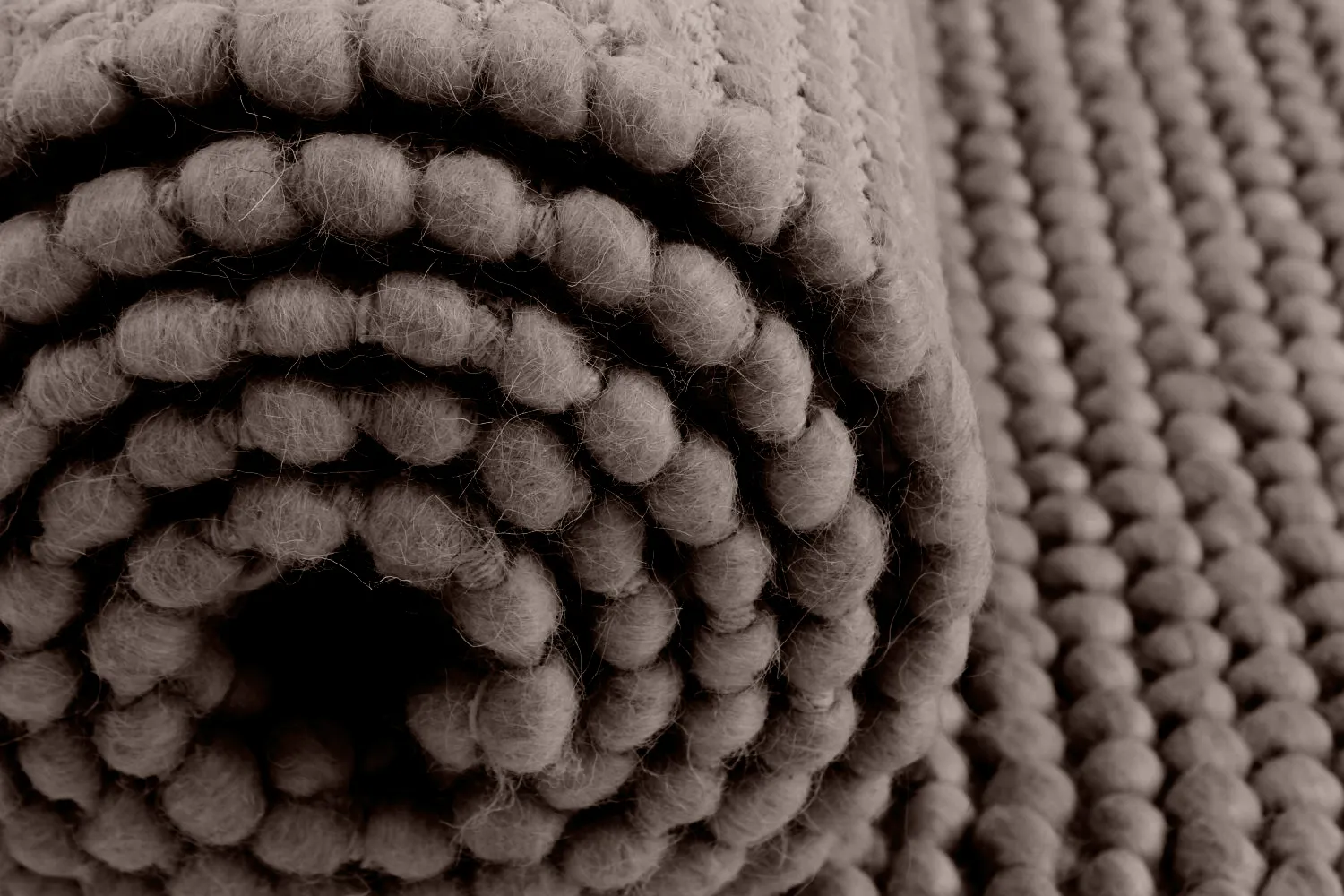 Ullteppe - Avafors Wool Bubble (brun)