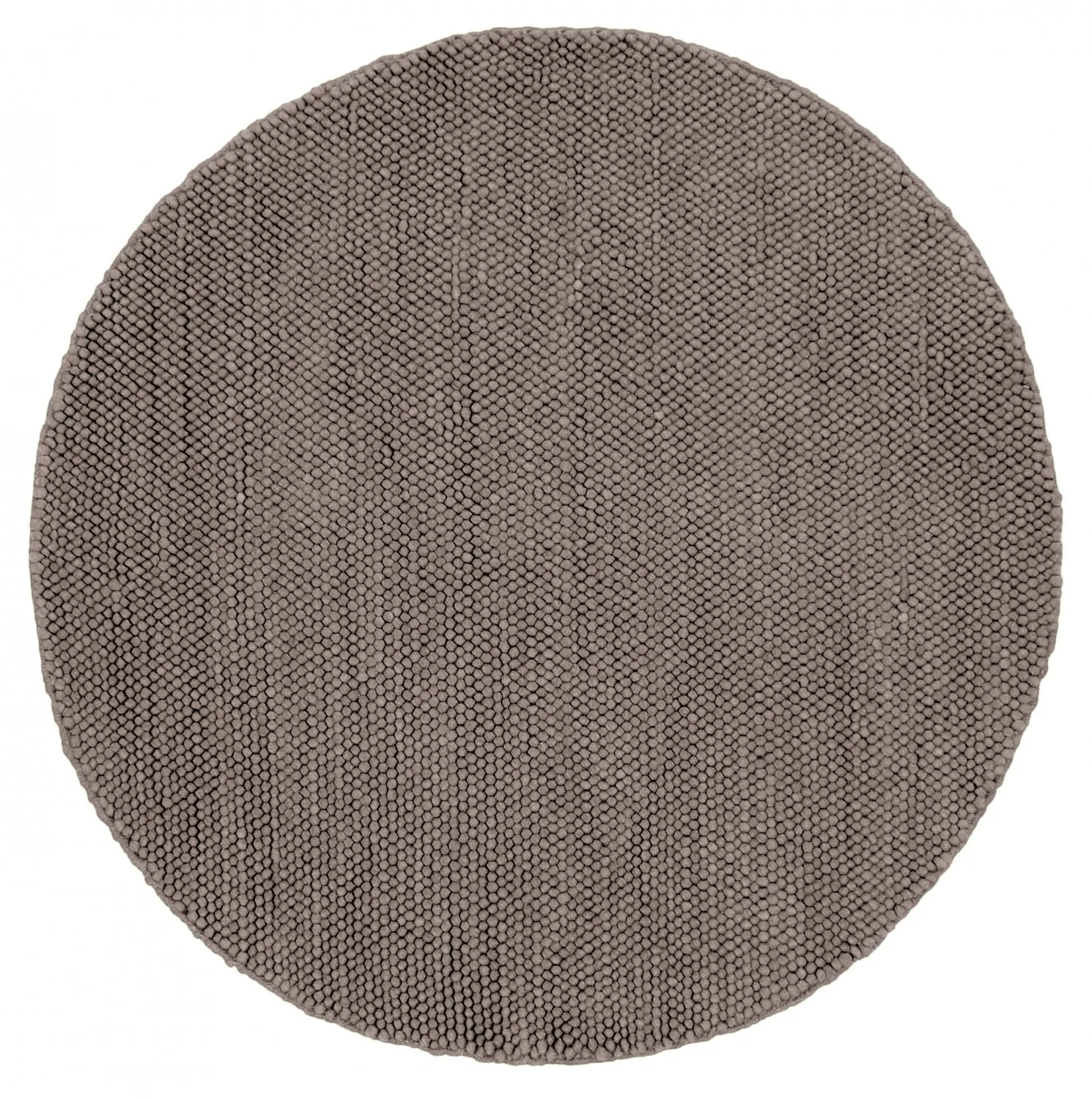 Runde tepper - Avafors Wool Bubble (brun)